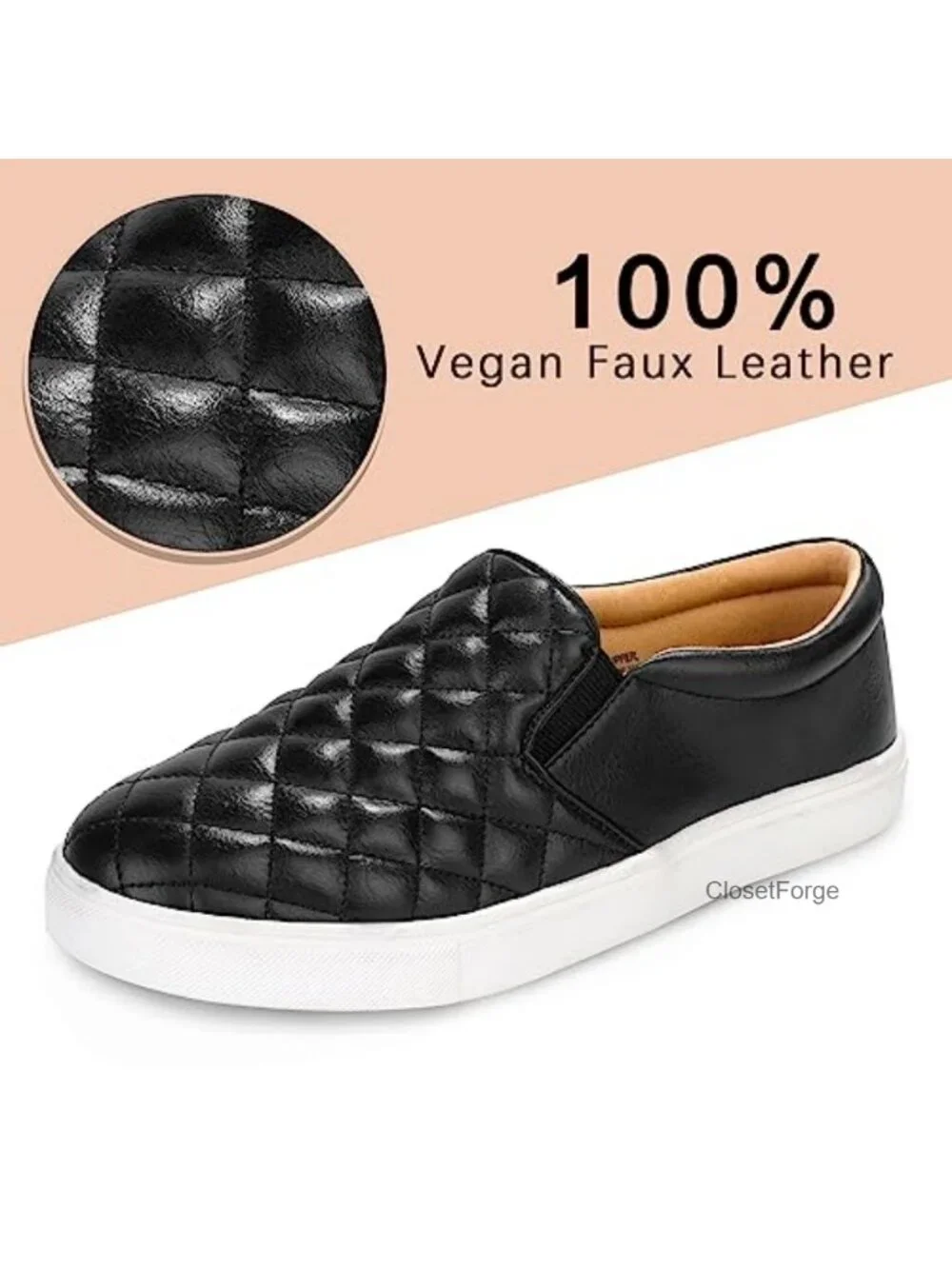Women's Slip On Memory Foam Loafers Breathable Casual Shoes